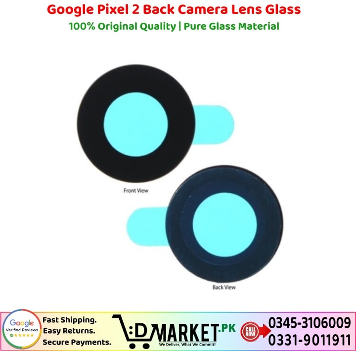Google Pixel 2 Back Camera Lens Glass Price In Pakistan
