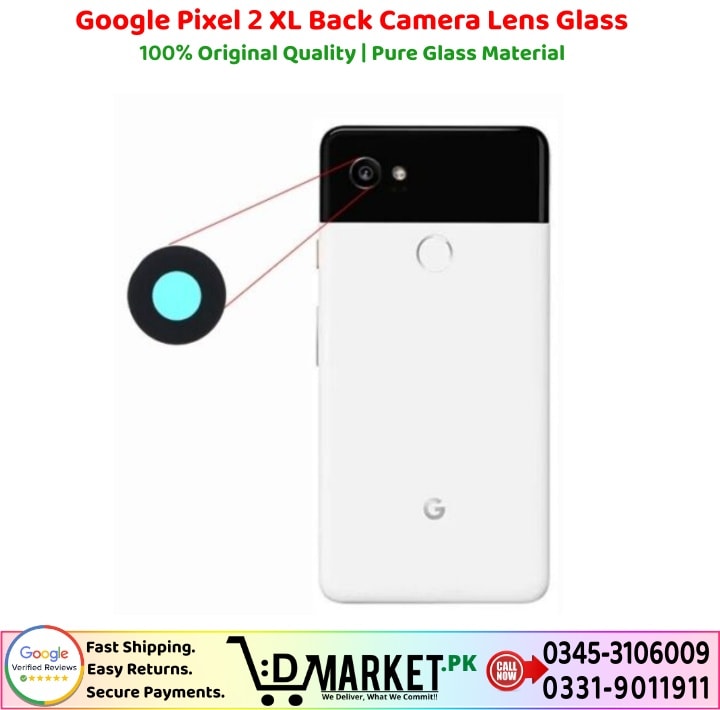 Google Pixel 2 XL Back Camera Lens Glass Price In Pakistan