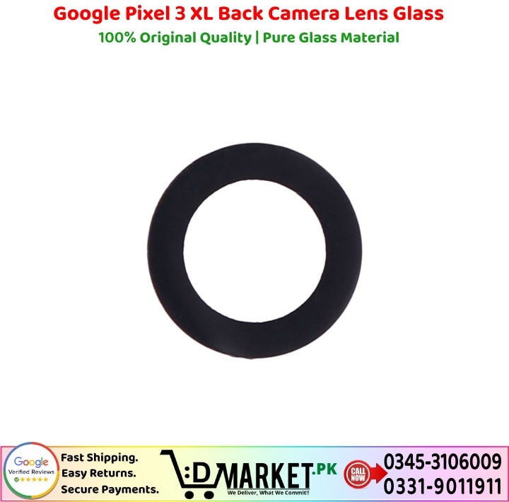 Google Pixel 3 XL Back Camera Lens Glass Price In Pakistan