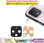 Google Pixel 4 Back Camera Glass Lens Price In Pakistan