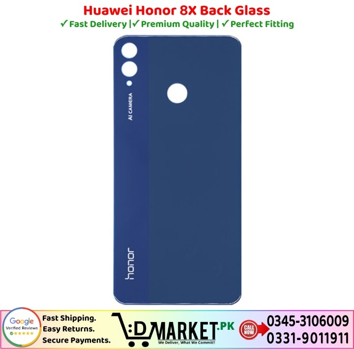 honor 8x back glass original price