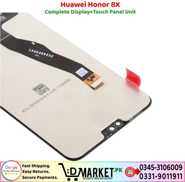 Huawei Honor 8X LCD Panel Price In Pakistan