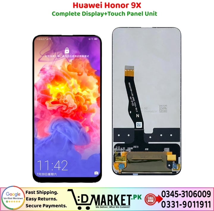 Huawei Honor 9X LCD Panel Price In Pakistan