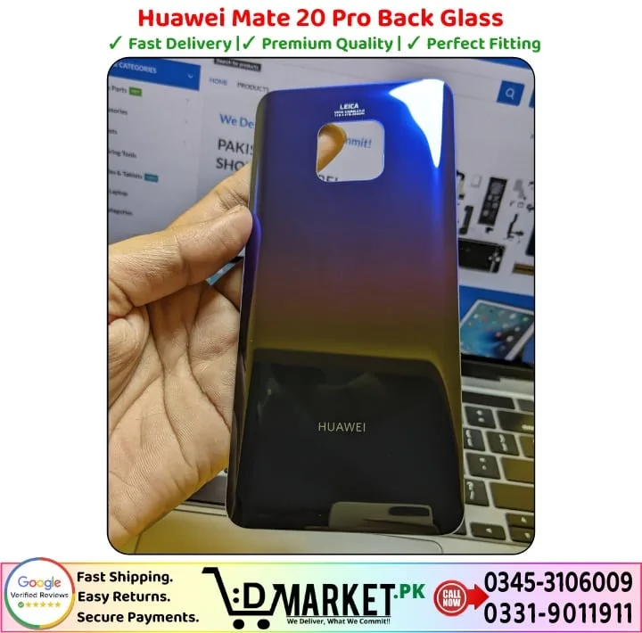 Huawei Mate 20 Pro Back Glass Price In Pakistan