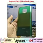 Huawei Mate 20 Pro Back Glass Price In Pakistan