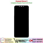 Huawei Nova 3 LCD Panel Price In Pakistan