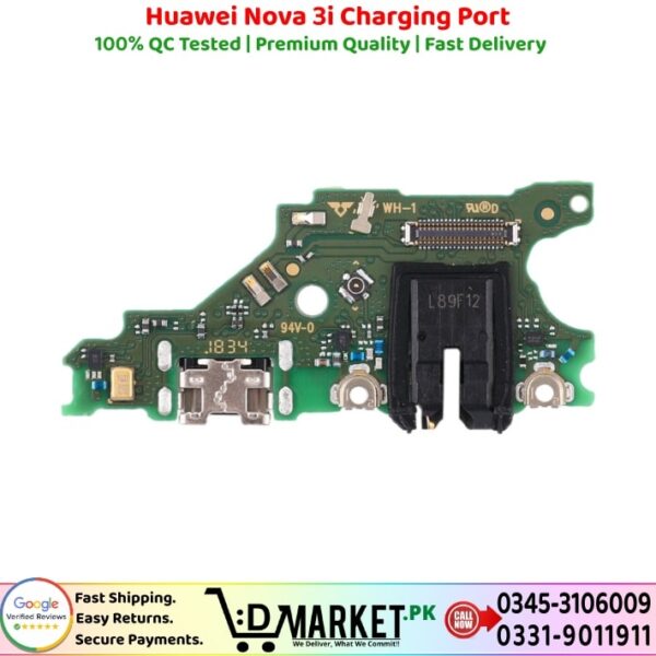 Huawei Nova 3i Charging Port Price In Pakistan