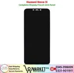 Huawei Nova 3i LCD Panel Price In Pakistan