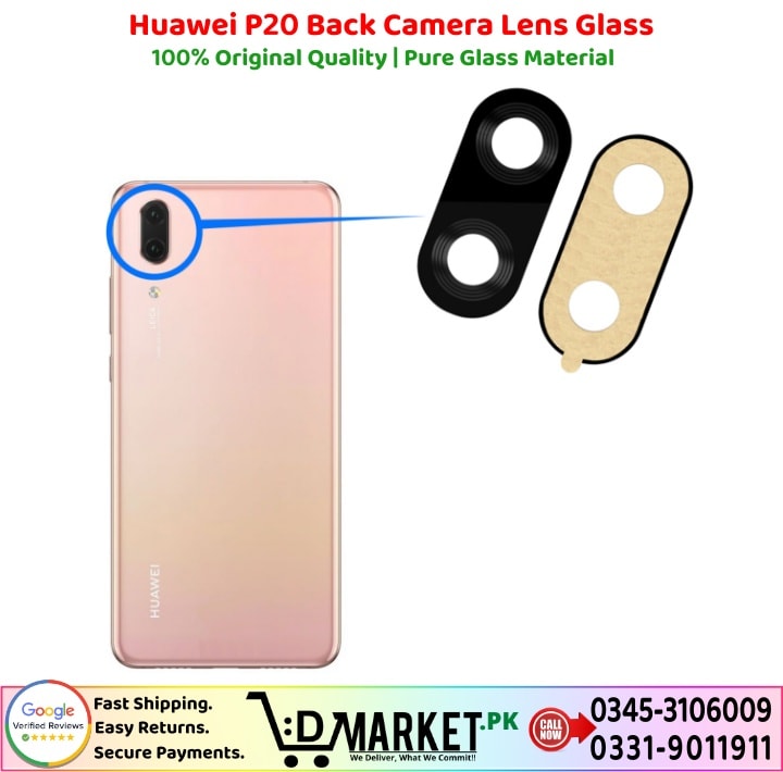 Huawei P20 Back Camera Lens Glass Price In Pakistan