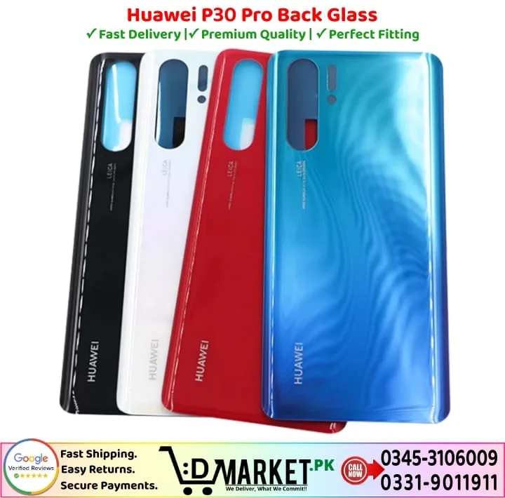 Huawei P30 Pro Back Glass Price In Pakistan