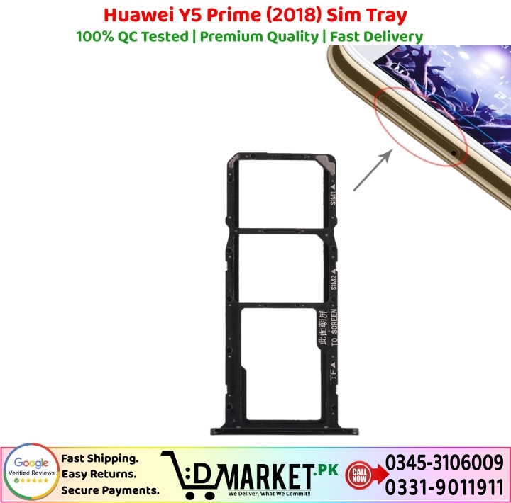 Huawei Y5 Prime 2018 Sim Tray Price In Pakistan