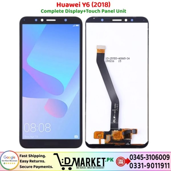 Huawei Y6 2018 LCD Panel Price In Pakistan