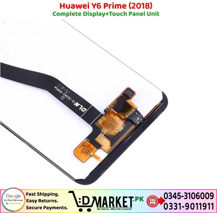 Huawei Y6 Prime 2018 LCD Panel Price In Pakistan