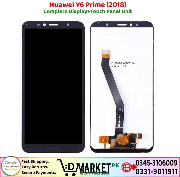 Huawei Y6 Prime 2018 LCD Panel Price In Pakistan