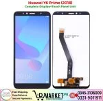 Huawei Y6 Prime 2018 LCD Panel Price In Pakistan