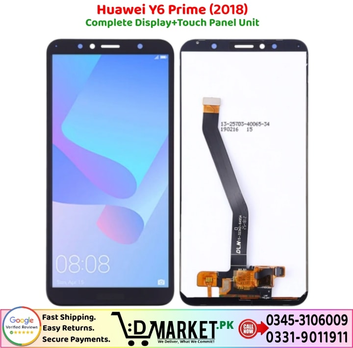 Huawei Y6 Prime 2018 LCD Panel Price In Pakistan