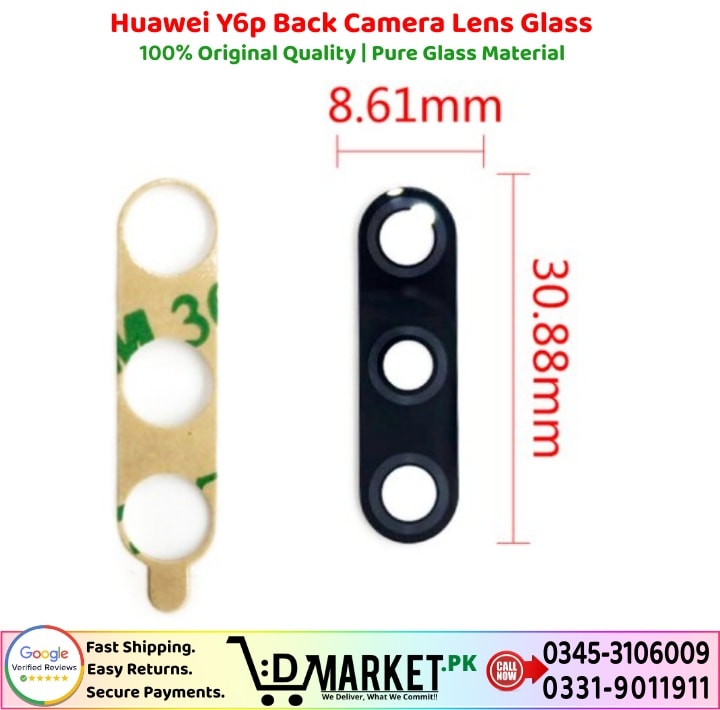 Huawei Y6p Back Camera Lens Glass Price In Pakistan