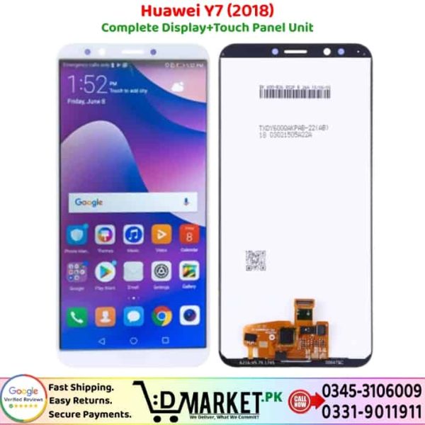 Huawei Y7 2018 LCD Panel Price In Pakistan