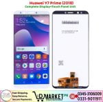 Huawei Y7 Prime 2018 LCD Panel Price In Pakistan