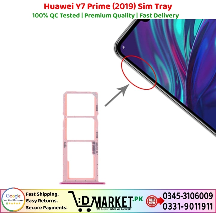 Huawei Y7 Prime 2019 Sim Tray Price In Pakistan