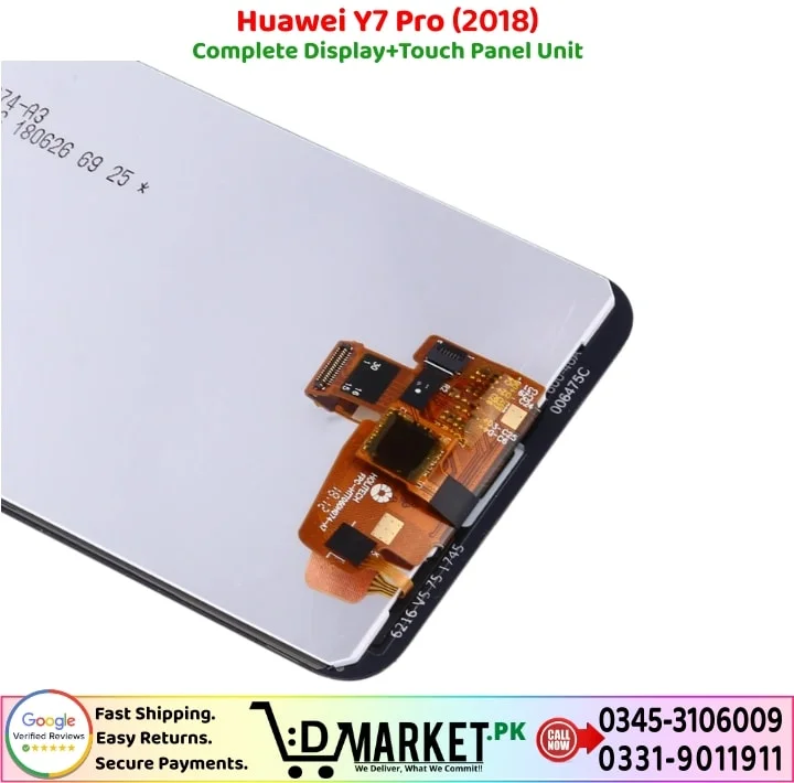 Huawei Y7 Pro 2018 LCD Panel Price In Pakistan