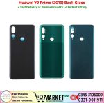 Huawei Y9 Prime 2019 Back Glass Price In Pakistan