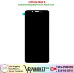 Infinix Hot 6 LCD Panel Price In Pakistan