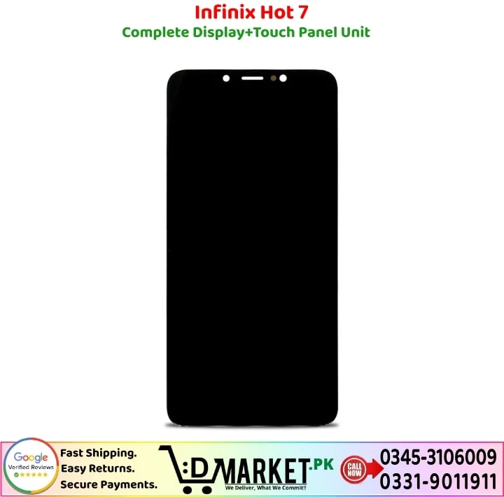 Infinix Hot 7 LCD Panel Price In Pakistan