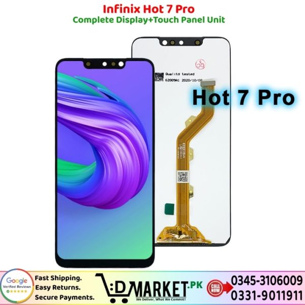 Infinix Hot 7 Pro LCD Panel Price In Pakistan