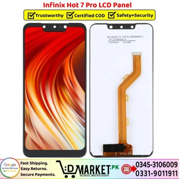 Infinix Hot 7 Pro LCD Panel Price In Pakistan