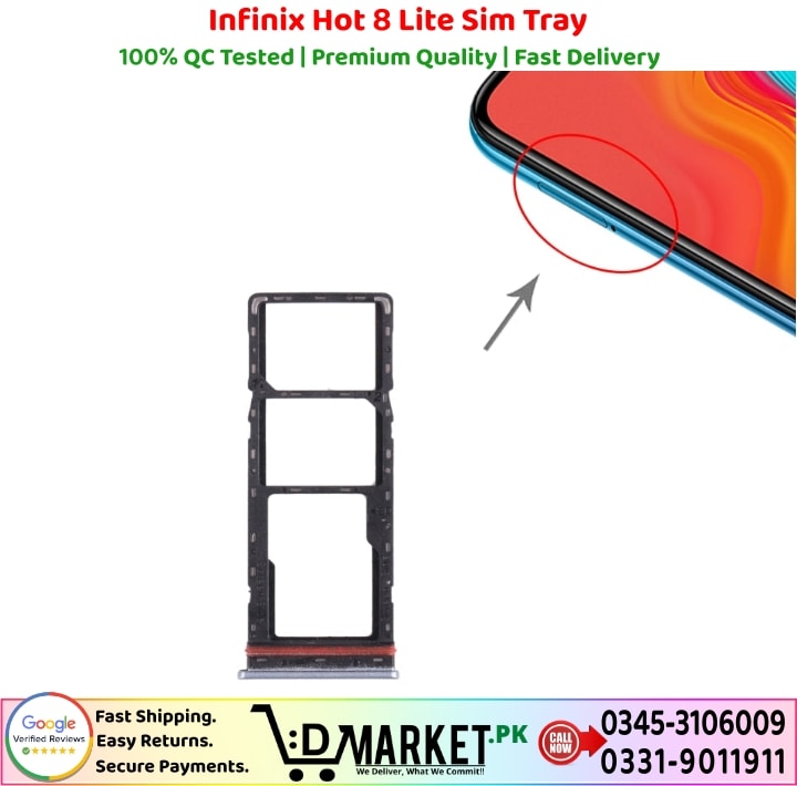 Infinix Hot 8 Lite Sim Tray Price In Pakistan