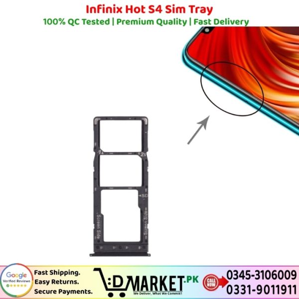 Infinix Hot S4 Sim Tray Price In Pakistan