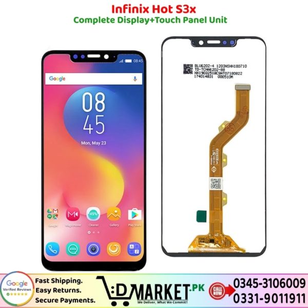 Infinix Hot SX3 LCD Panel Price In Pakistan