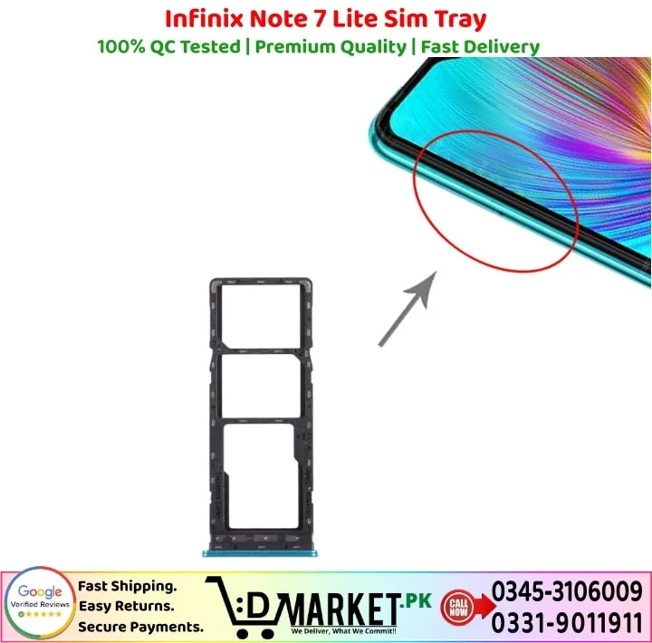Infinix Note 7 Lite Sim Tray Price In Pakistan