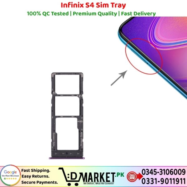 Infinix S4 Sim Tray Price In Pakistan