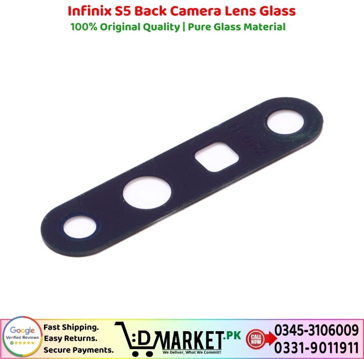 Infinix S5 Back Camera Lens Glass Price In Pakistan 1 1