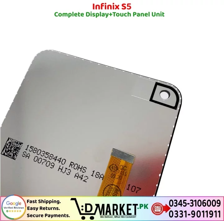 Infinix S5 LCD Panel Price In Pakistan