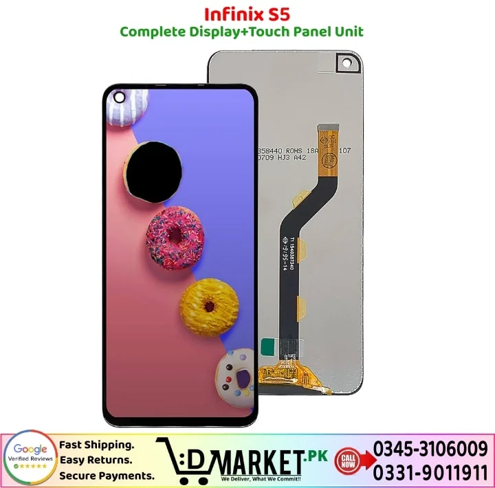 Infinix S5 LCD Panel Price In Pakistan
