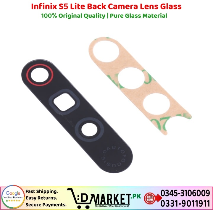 Infinix S5 Lite Back Camera Lens Glass Price In Pakistan 1 3