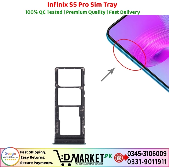 infinix s5 pro sim tray