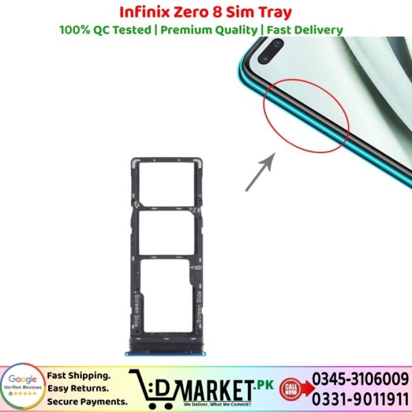 Infinix Zero 8 Sim Tray Price In Pakistan