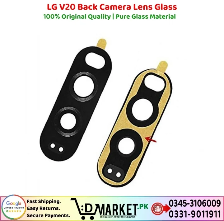 LG V20 Back Camera Lens Glass Price In Pakistan
