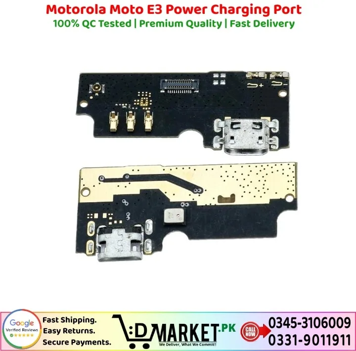 Motorola Moto E3 Power Charging Port Price In Pakistan