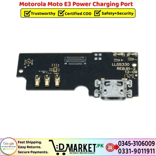 Motorola Moto E3 Power Charging Port Price In Pakistan