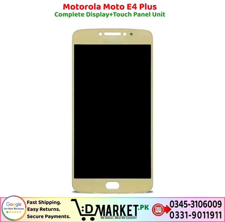 Motorola Moto E4 Plus LCD Panel Price In Pakistan