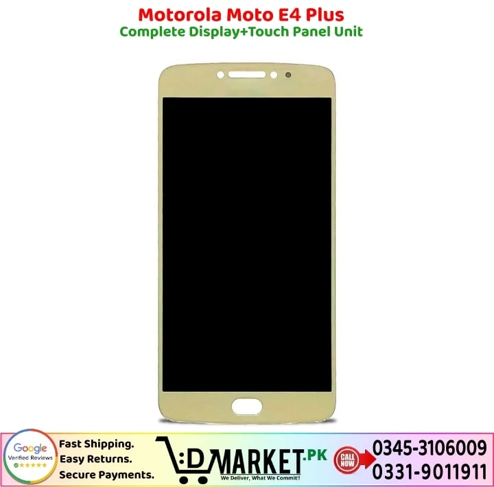 Motorola Moto E4 Plus LCD Panel Price In Pakistan