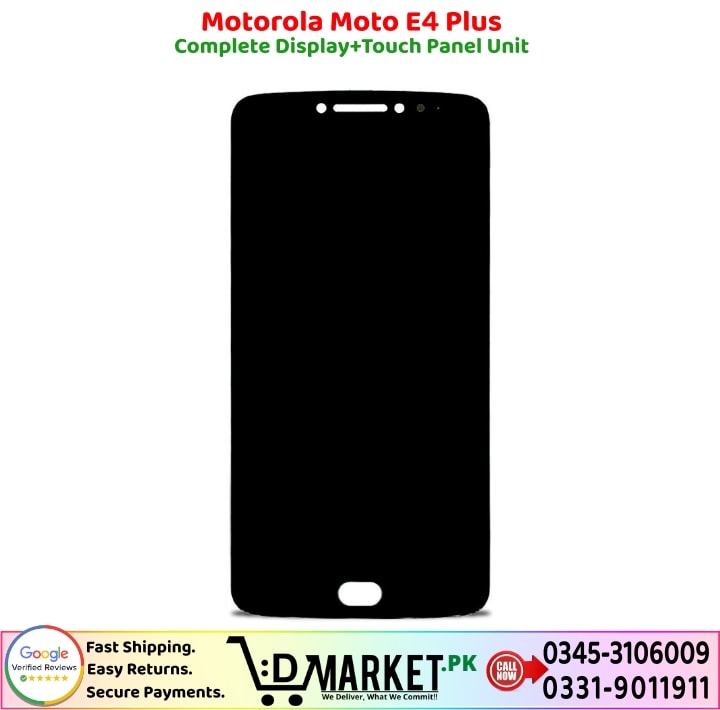 Motorola Moto E4 Plus LCD Panel Price In Pakistan