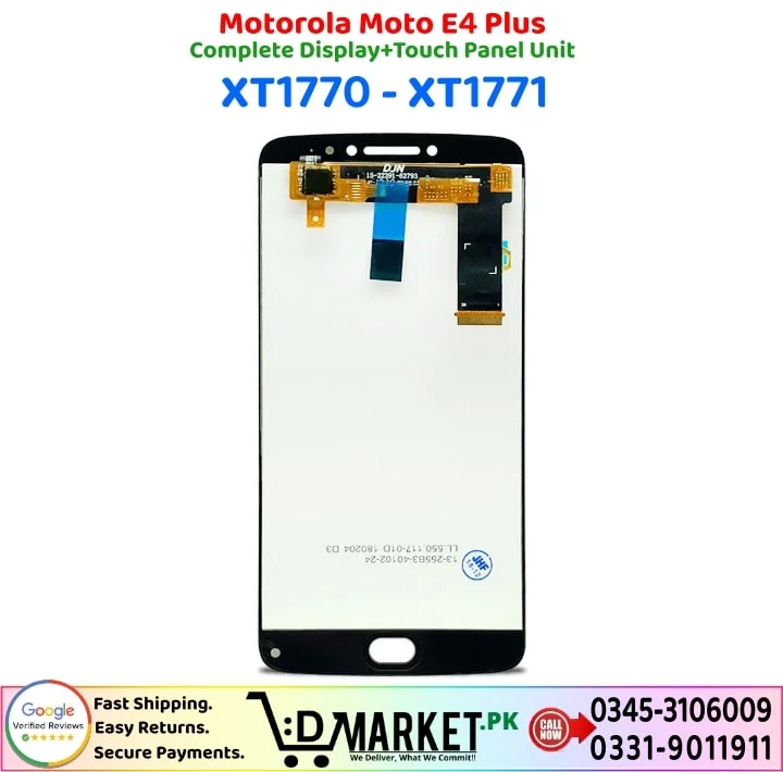 Motorola Moto E4 Plus LCD Panel Price In Pakistan