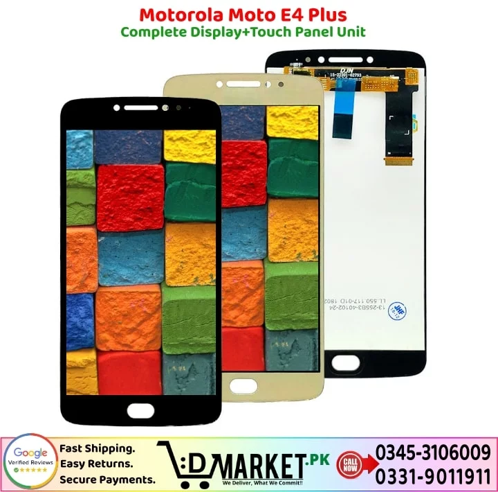 Motorola Moto E4 Plus LCD Panel Price In Pakistan