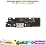 Motorola Moto E5 Plus Charging Port Price In Pakistan